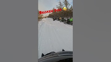We’ve all been there! #skidoo #polaris #arcticcat #yamaha #snowmobile #broken #snow #snowmobiling