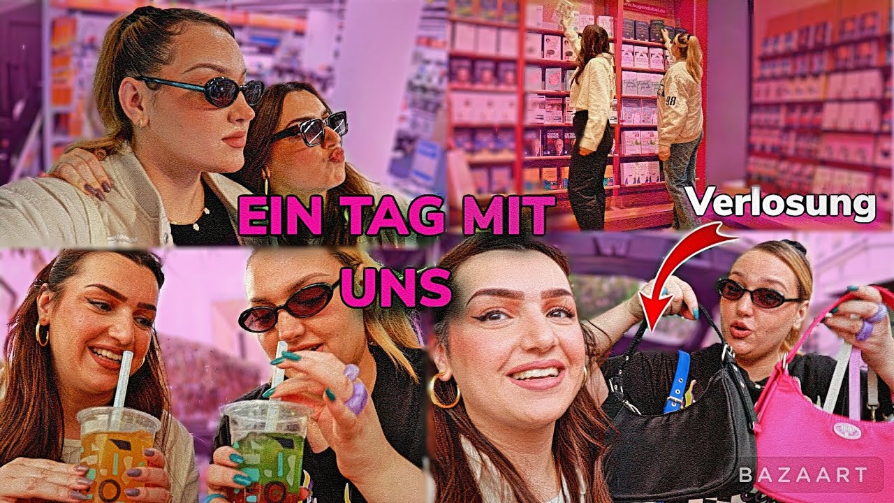 Ein Tag mit uns: Twerken im Rewe, Taschen für euch kaufen und Bubble Tea probieren