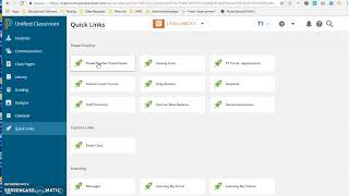 Unified Classroom access PT Pro and Powerschool Special Education