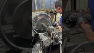 Aluminum Round Disc Spinning and Edge Curling #metalprocessing  #metalfabrication  #oemfactory