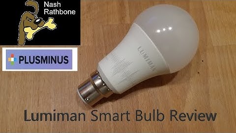 Lumiman Smart Bulb from PlusMinus