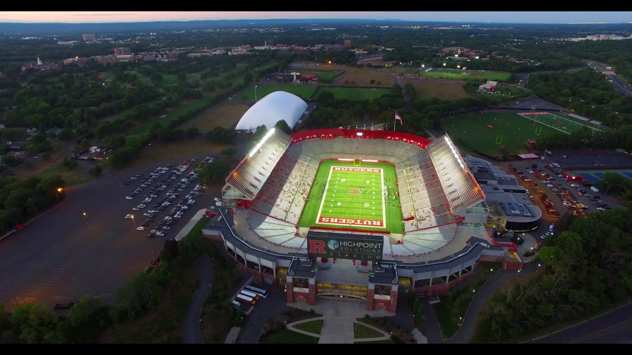 Rutgers Football Stadium from Phantom 3 Professional - YouTube