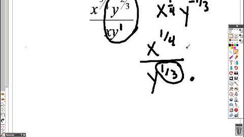 Algebra 2 7.2 Part 2 Examples Properties of Rational Exponents