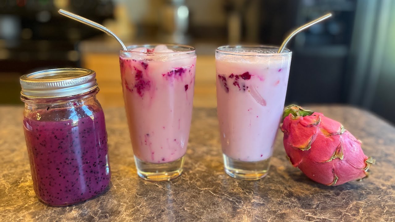 How To Make A Copycat Starbucks Dragon Drink- With a Keto Option.