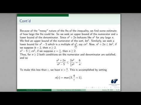 Convergence Sequence with Examples - YouTube