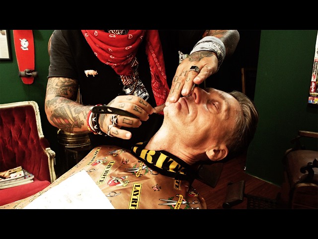 💈 Relaxing Razor Sharp Sounds In This Artistic Buenos Aires Barbershop 🎧 Shave With Chopper