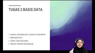 TUGAS 2 BASIS DATA | MySQL | UNIVERSITAS TERBUKA (UT)