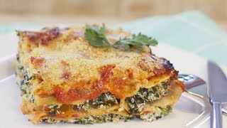 Lasagnes épinards ricotta