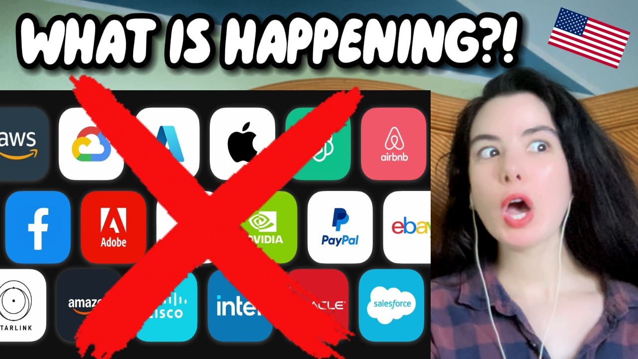 American Girl Reacts to Will Europe Ditch US Tech?!