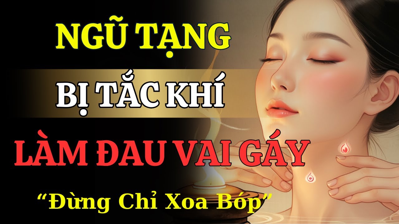 ĐỪNG CHỈ XOA BÓP! ĐAU CỔ VAI GÁY LÀ TÍN HIỆU TỪ NGŨ TẠNG BỊ TẮC