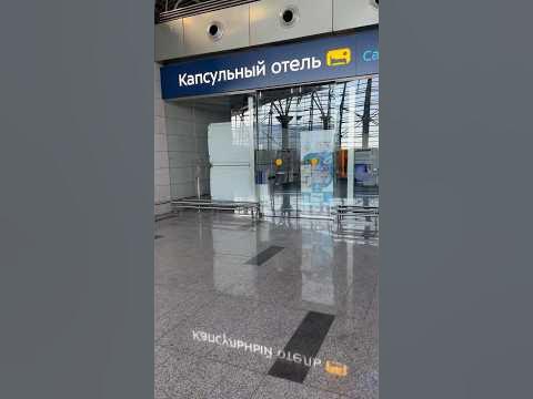 Аэропорт Внуково капсульный отель 🏨 - YouTube