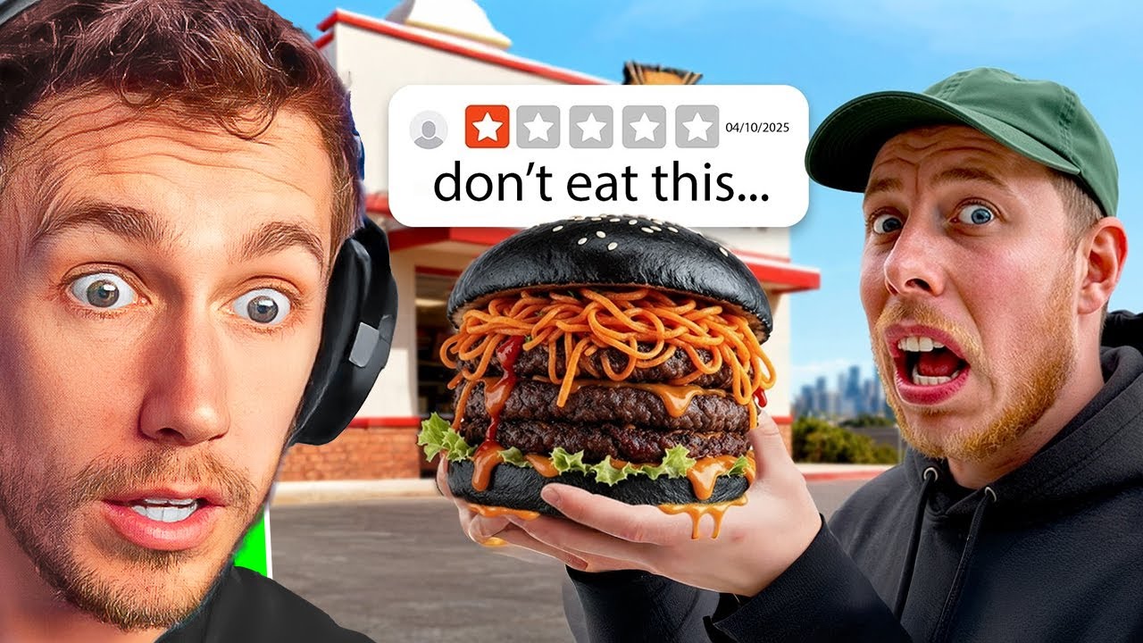 Miniminter отреагировал на тестирование вирусных ресторанов быстрого питания!