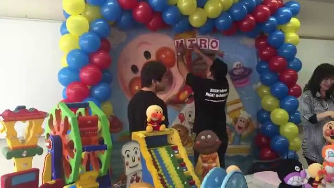 Como montar uma Decoraç u00e3o de festa do tema Anpanman (desenho animado japones) YouTube -> Decoração De Festa Tema Lanchonete Como montar uma Decoraç u00e3o de festa do tema Anpanman (desenho animado japones) YouTube -> Decoração De Festa Tema Lanchonete
