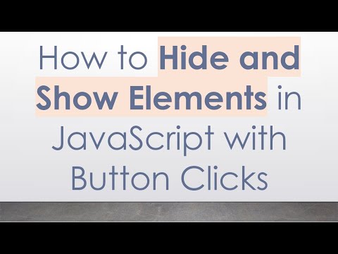 How to Hide