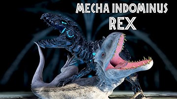 Mecha Indominus comes to ARK! | Mod update for ARK ADDITIONS - DOMINATION REX!