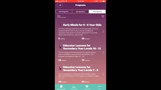 How to create a practice of mindfulness using the Smiling Mind App with children (FREE) screenshot 5