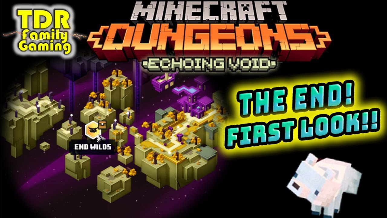 Ep. 87 - Minecraft Dungeons - The End Wilds pt1 - Echoing Void DLC