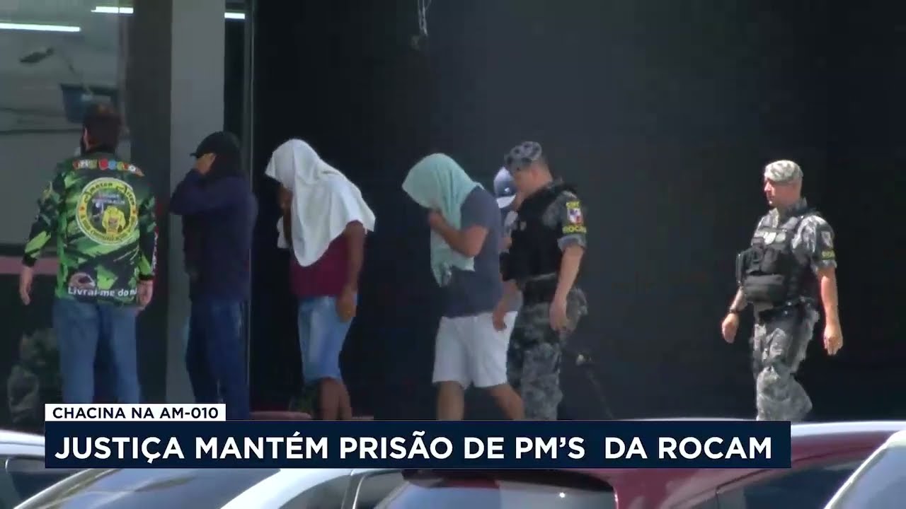 Justiça mantém prisão de PMs suspeitos de chacina