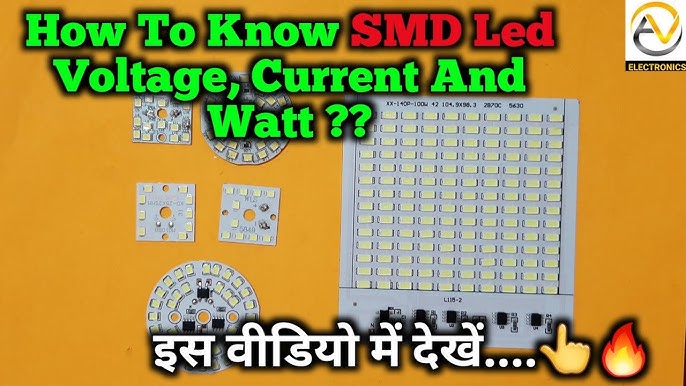 Illustrer Begrænse sum LED Volt and Amp , How to Check Current (I) and Voltage (V) of Unknown LED  Light with MultiMeter - YouTube