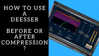 How To Use A DeEsser | Before or After Compression | Waves DeEsser