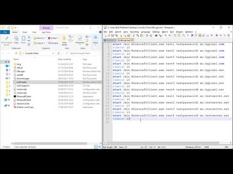 Minecraft Console Client