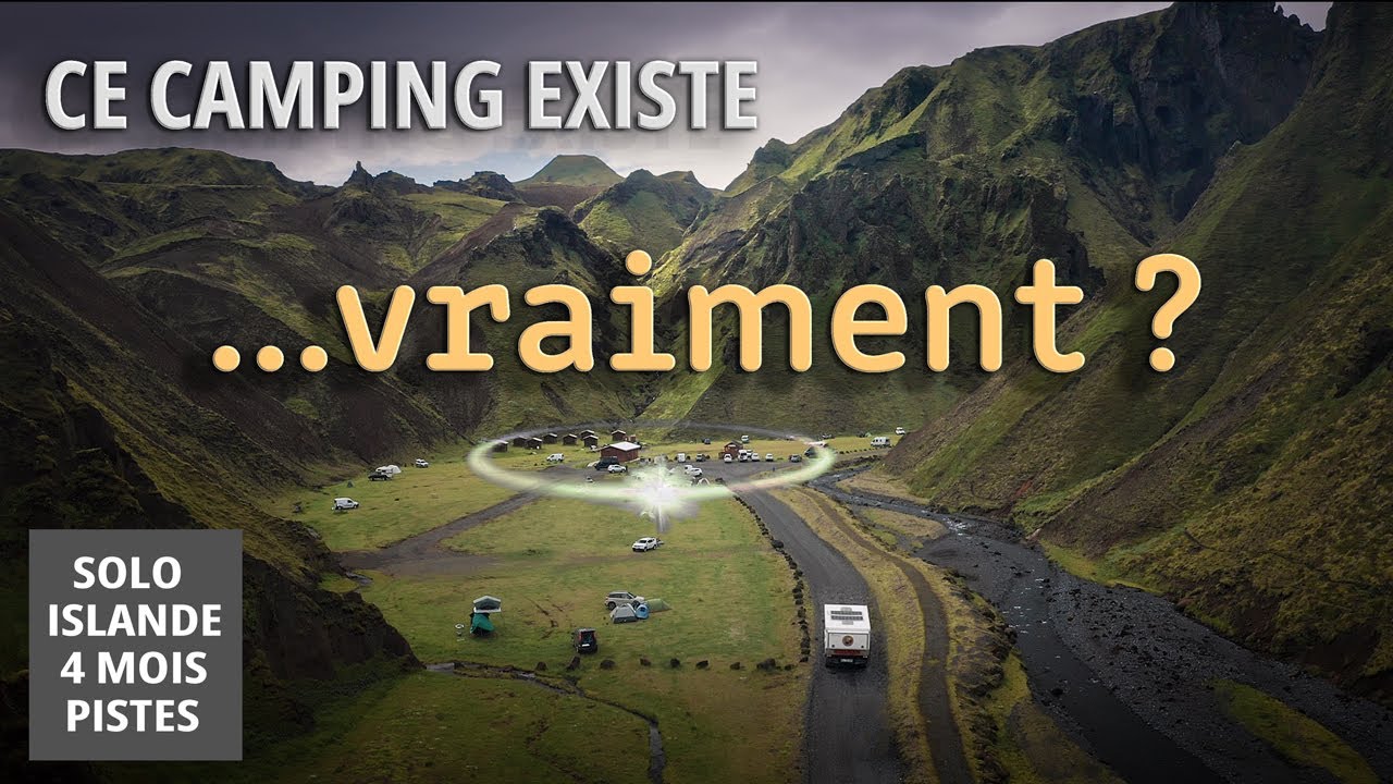 ISLANDE : mon camping préféré.