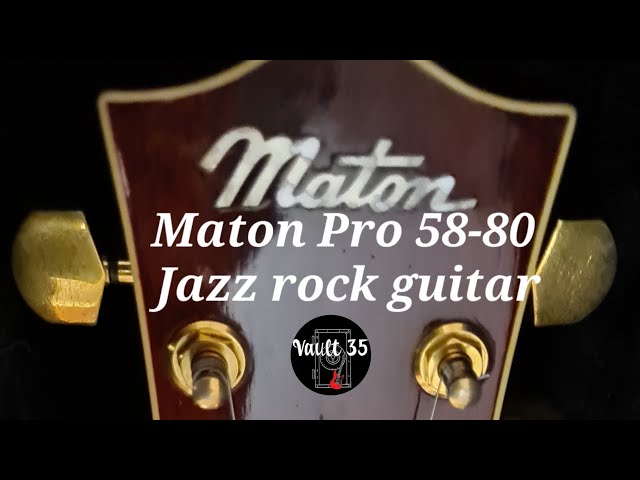 EP37. Rare Aussie beauty. Lets take a look at a Maton Pro 58-80