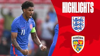 Rashford Guides Three Lions To Win Ahead Of EURO 2020 | England 1-0 Romania | Highlights