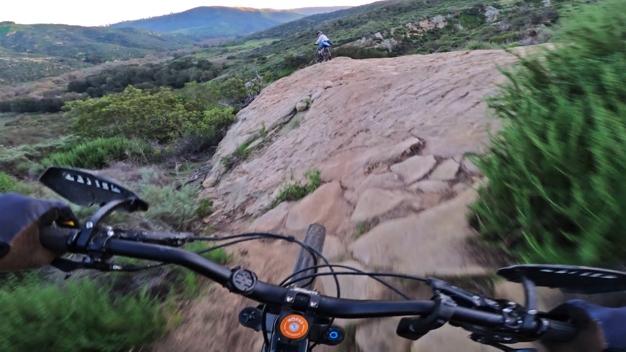 Staying comfortable on a full sus in Aliso Woods