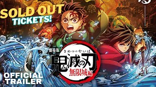 🔥 Demon Slayer Infinity Castle Tickets SOLD OUT! | New Trailer Drops!