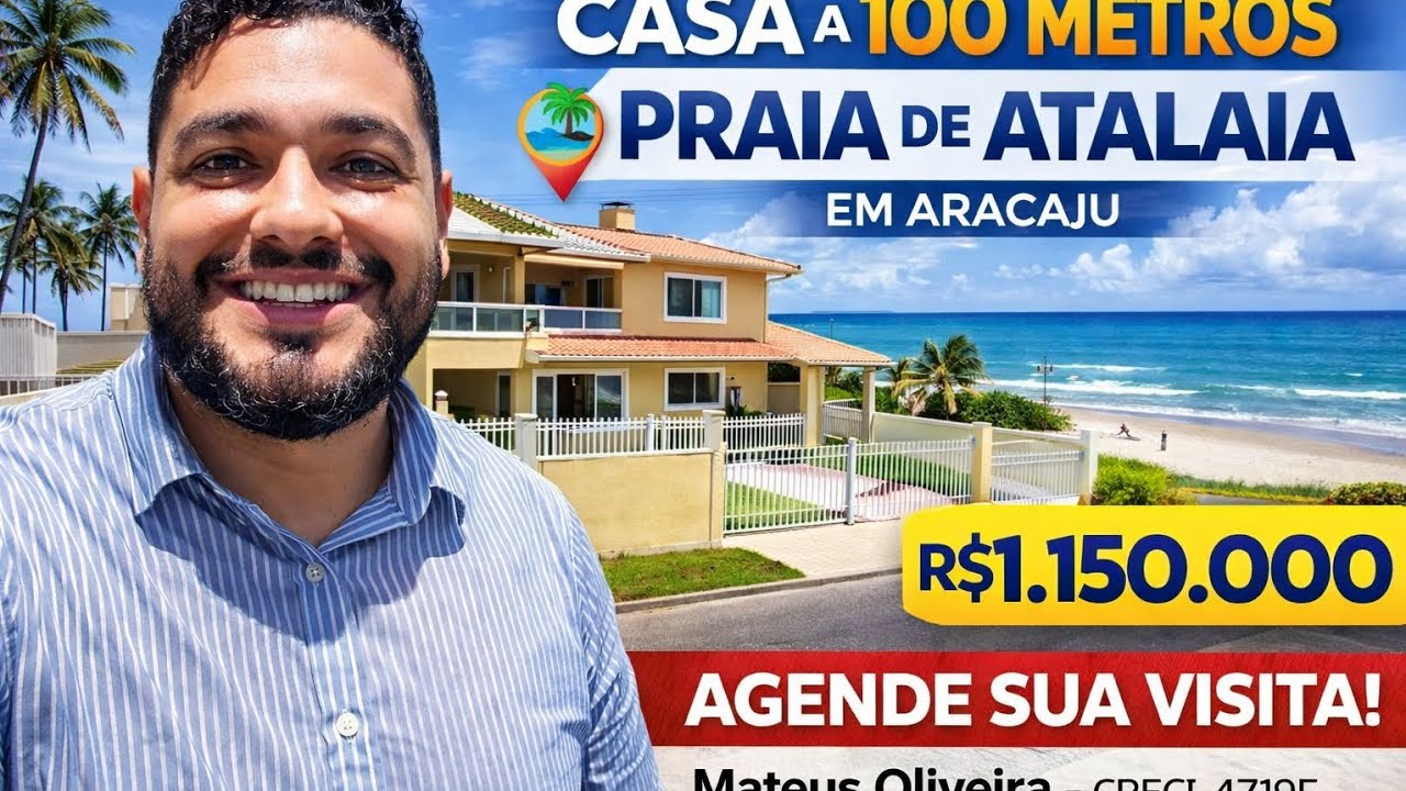 Essa Casa na Atalaia Vale Cada Metro! 370m² Construídos | Confira o Tour