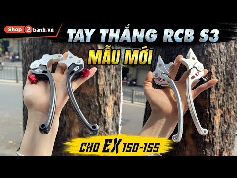 Video Tay thắng RCB S3 mẫu mới cực đẹp cho Exciter 150/155 - youtube