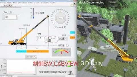 Unity3DとLabVIEWによるクレーン制御シュミレーション事例