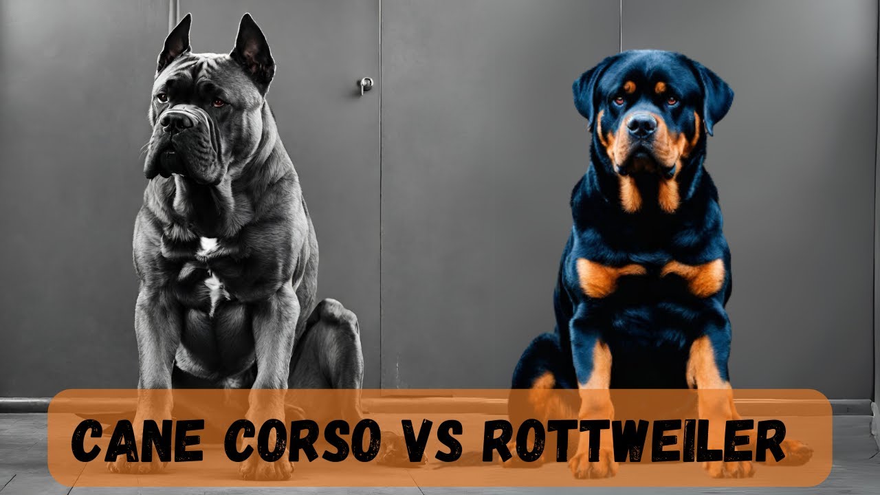 Cane Corso vs Rottweiler YouTube