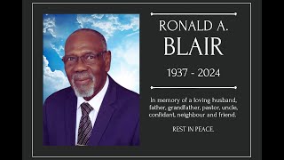 Bishop Ronald Blair goes home