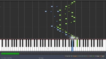 Czerny Exercise 29 from School of Velocity at 75BPM in Synthesia