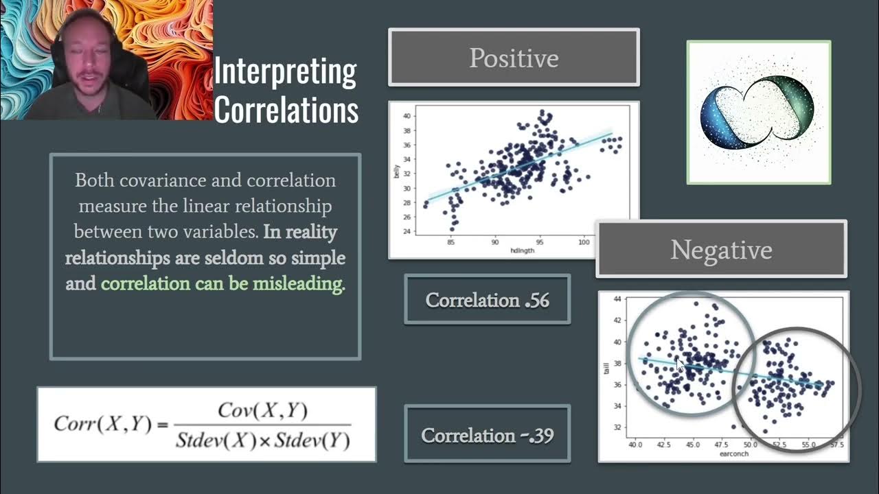 Python Data Analysis Bootcamp class 5 - 08 Interpreting Correlations ...