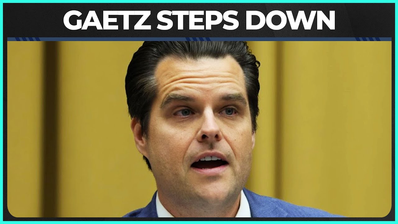 The Real Reason Matt Gaetz Resigned From Congress Immediately
