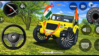 Modified Mahindra Thar Car Games: Indian Cars (Gadi Wala Game) - Car Game Android Gameplay 2026 screenshot 2
