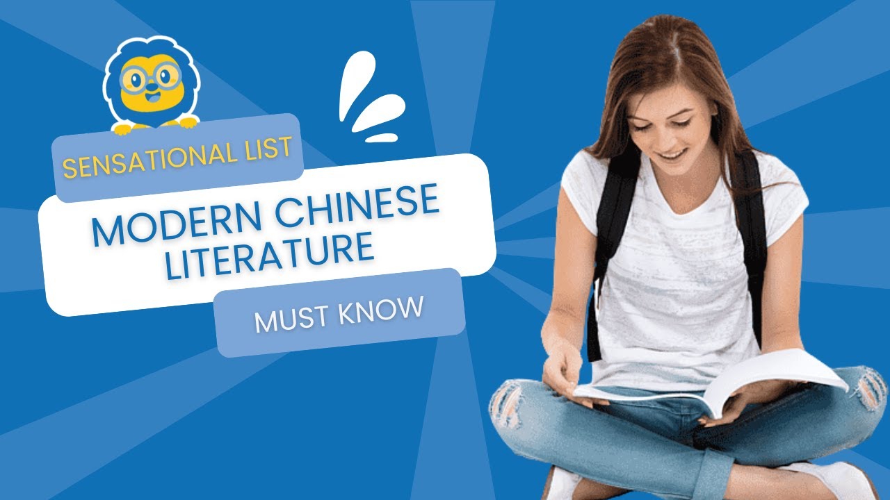 The SENSATIONAL List of Modern Chinese Literature 📖 YouTube