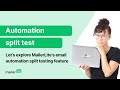 Mastering Email Automation Split Test with MailerLite