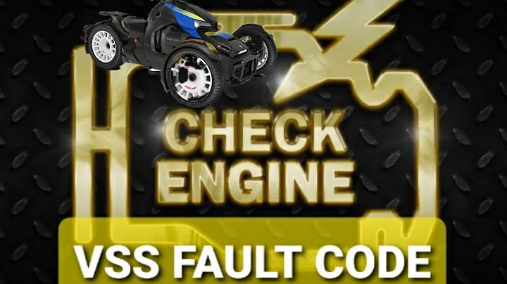 Can-Am RYKER! VSS FAULT CODE ISSUES.