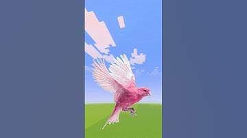 4 Birds Minecraft pixel art
