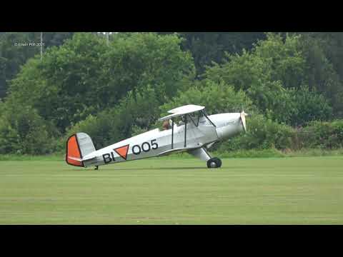 CASA 1.131E Jungmann PH-PMV (Bücker Bu-131 Jungmann ex G-BUVN) Hoogeveen Airport 24 Juli 2021