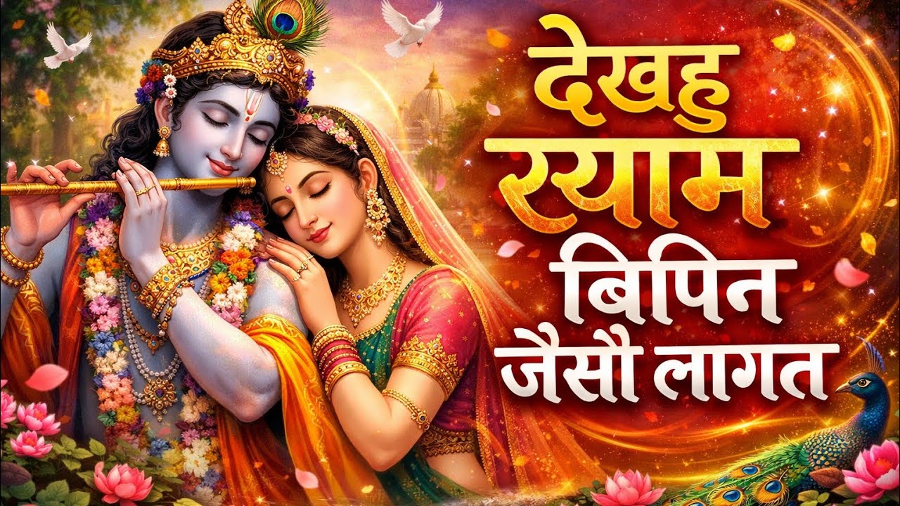 004 Dekhahu shyam vipin jeso lagat# basnt ke pad gayan#hitjori sharan#basnt lila Chintan 