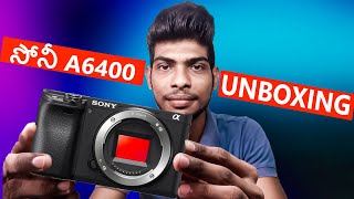 Sony Alpha 6400  unboxing 2020 - Best for Vloggers & Content Creators - in telugu