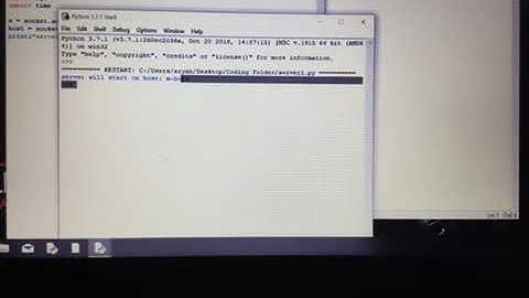 How to make a texting server with Python - Part 1
