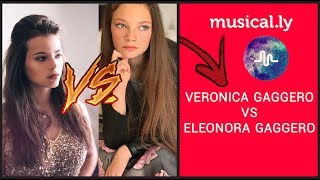 Eleonora Gaggero Vs Veronica Gaggero Musical.ly Battle