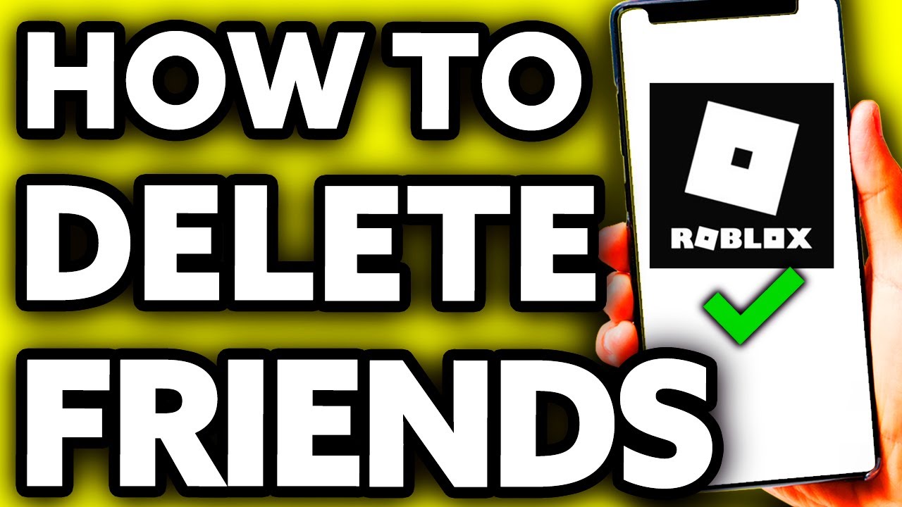 How to Unfriend Everyone on Roblox at Once (FAST & EASY) » eTechShout