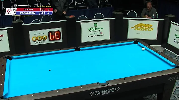 LIVE NOW! 2022 International Open One Pocket Divis...